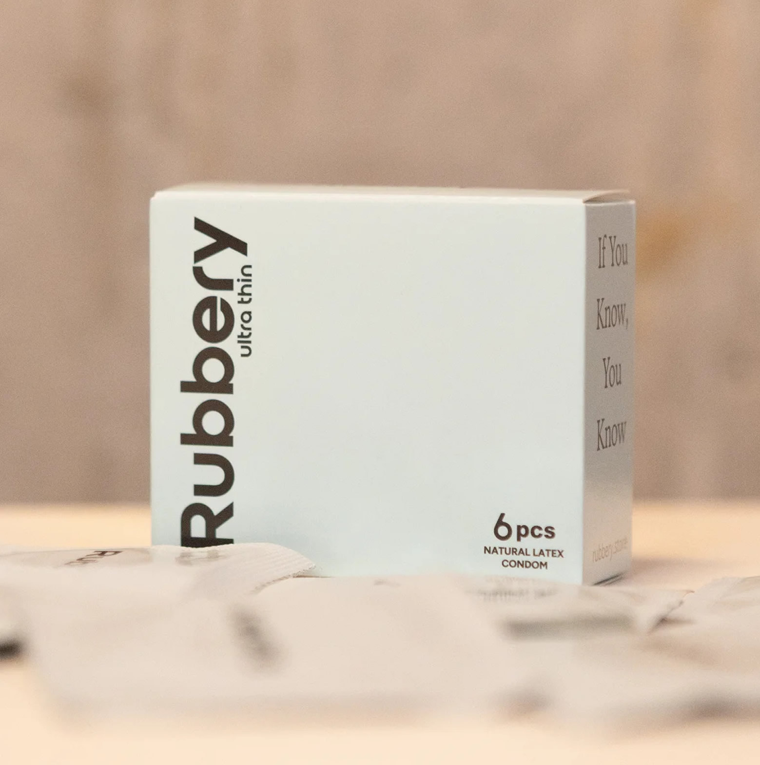 Rubbery «Ultra Thin» 6 gefühlsechte Kondome ohne Latexgeruch (19)