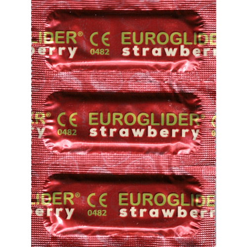Asha «Euroglider Strawberry» 144 strapazierfähige Profi-Kondome (2)
