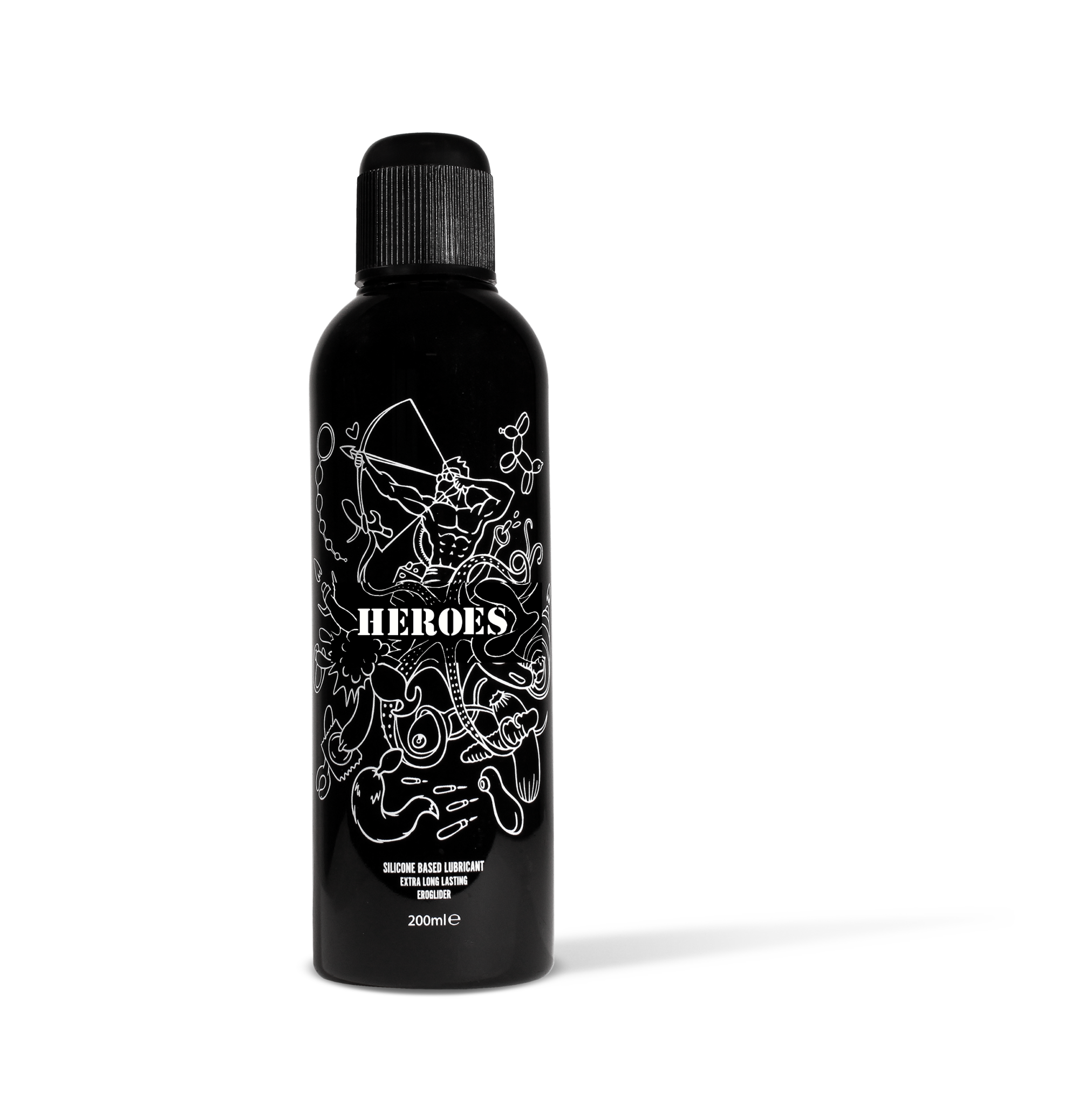 Asha «Heroes» 500 ml neutrales Gleitgel für ein ausgiebiges Verwöhnprogramm (3)