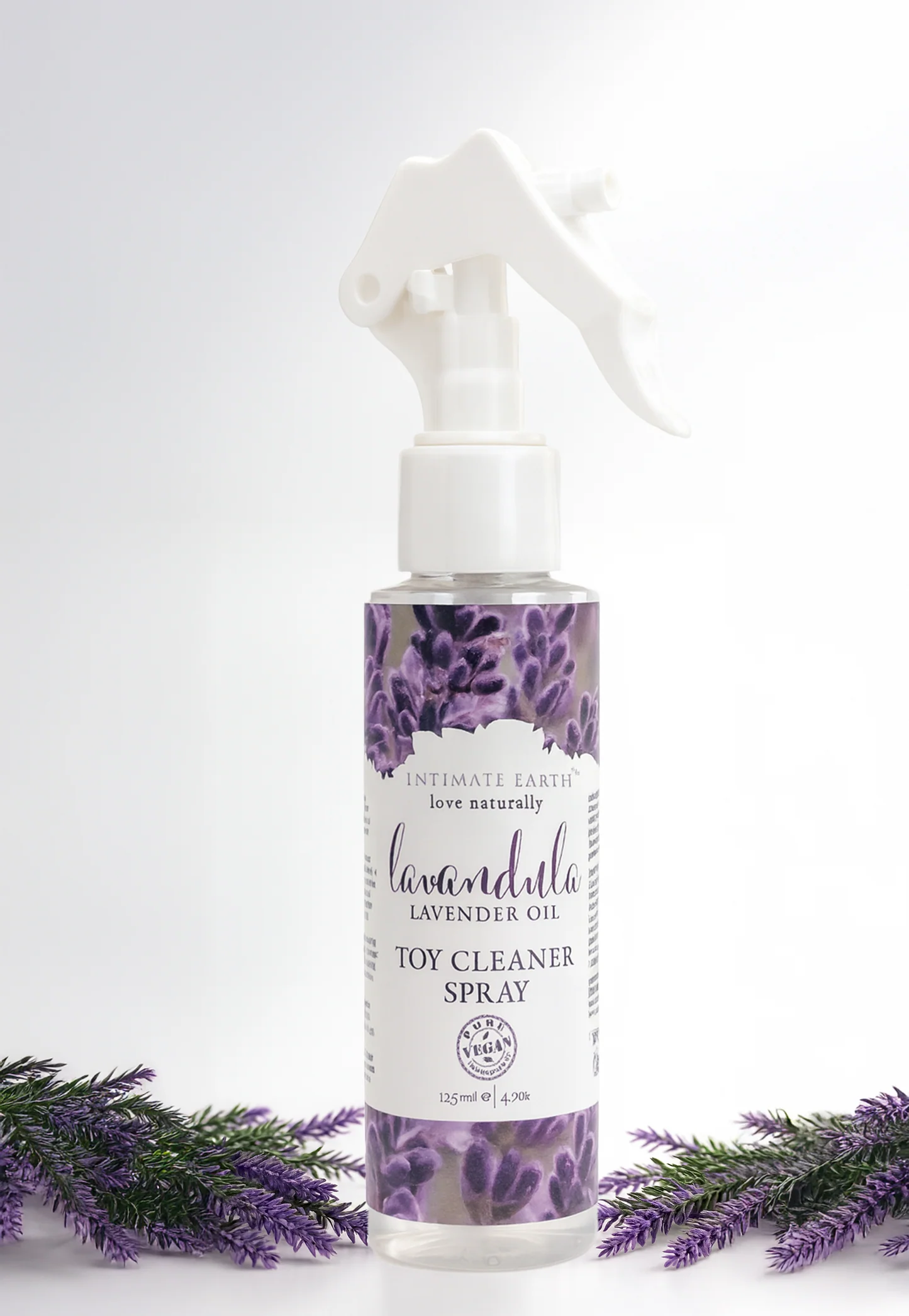 Intimate Earth «Lavandula» Toy Cleaner Spray, 125ml veganes und biologisches Reinigungsspray für Liebesspielzeuge (1)