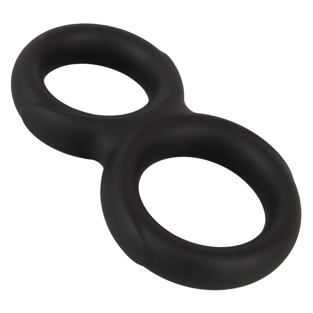 Erecto Liquid Silicone «Double Cock Ring» doppelter seidig-weicher Penisring für ein aufregendes Tragegefühl (10)