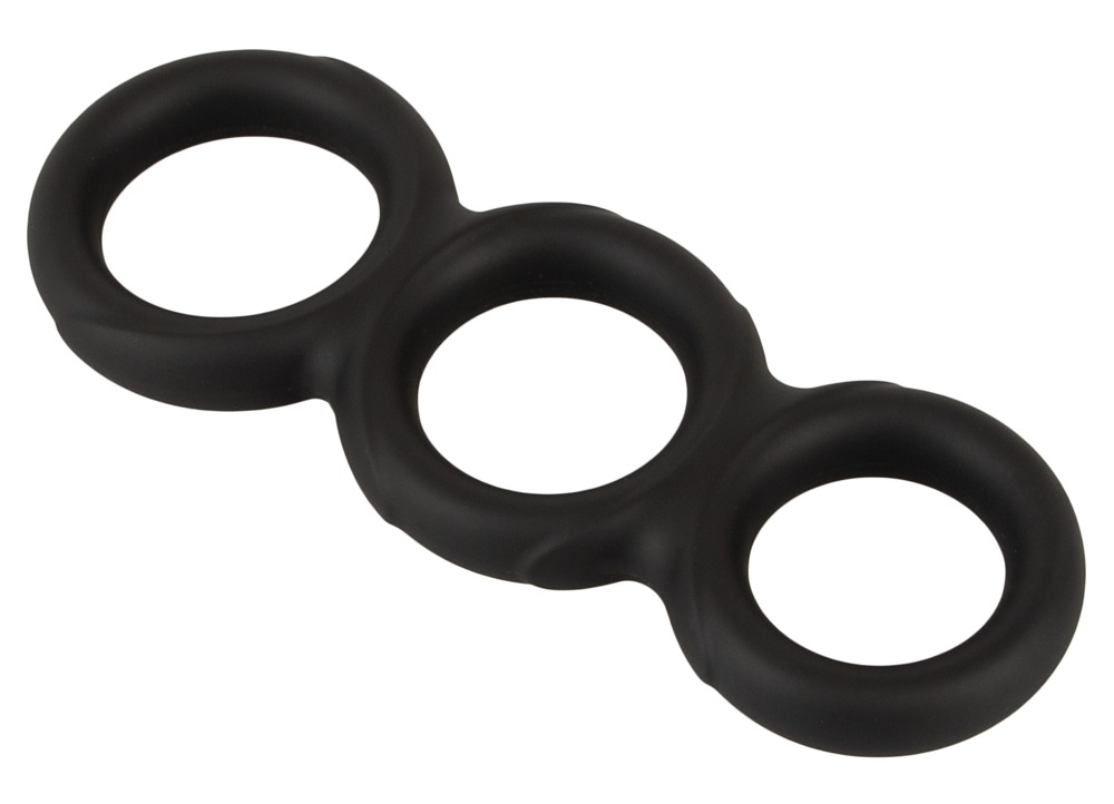 Erecto Liquid Silicone «Triple Cock Ring» dreifacher Penisring für ein aufregendes Tragegefühl (11)