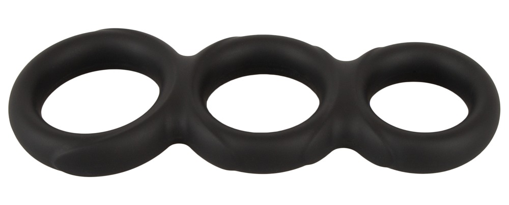 Erecto Liquid Silicone «Triple Cock Ring» dreifacher Penisring für ein aufregendes Tragegefühl (9)