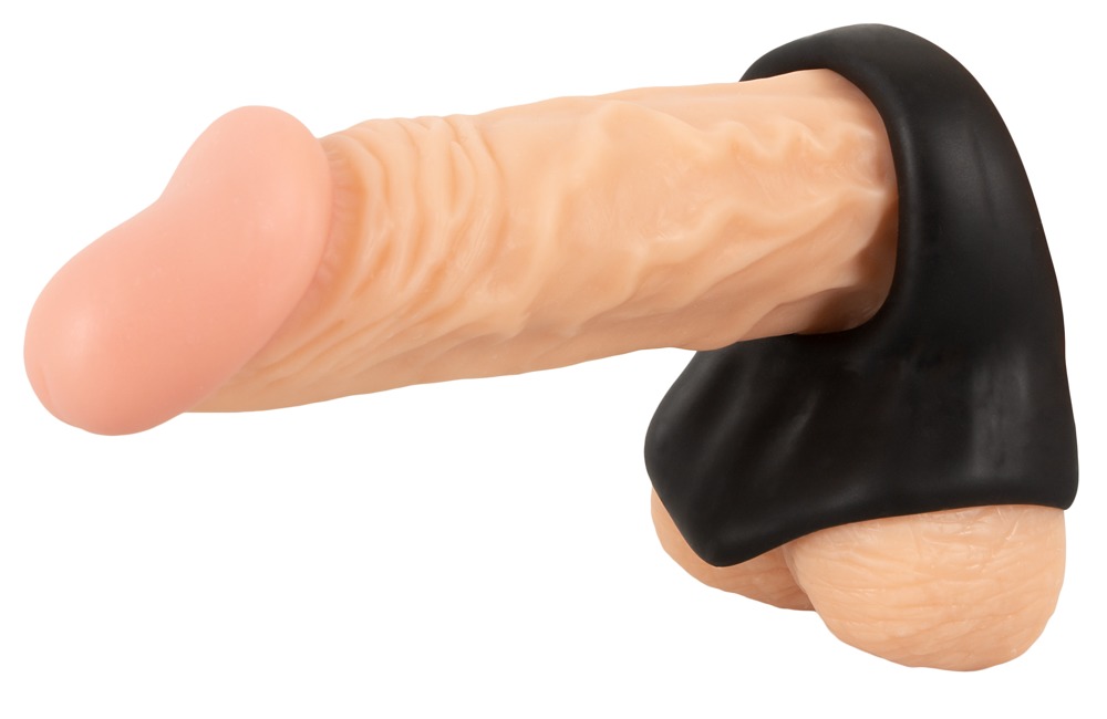 Erecto Liquid Silicone «Cock Ring with Ball Stretcher» sehr flexibel, extra weich, Robust und stabil (14)