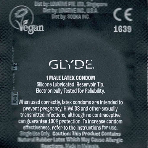 GLYDE «Maxi» 100 große Kondome, zertifiziert mit der Vegan-Blume (2)