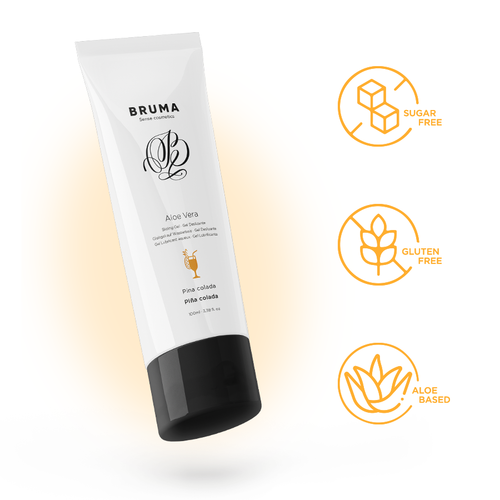 BRUMA «Pina Colada» 100ml aromatisiertes Gleitgel mit Aloe Vera und Cocktail-Geschmack (1)