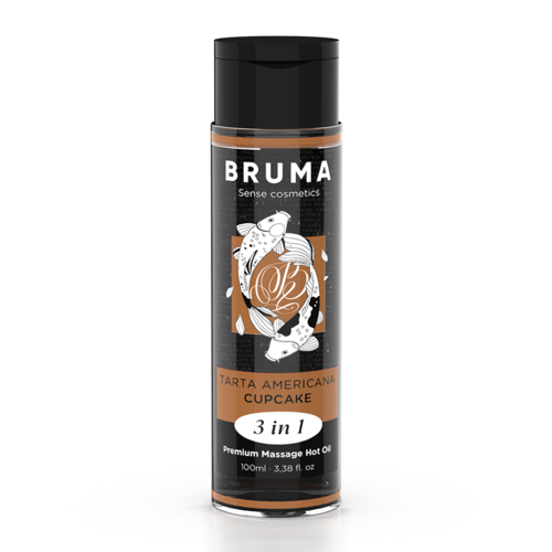 BRUMA «3 in 1 Cupcake» 100ml wärmendes Massagegel mit Kaugummi-Geschmack (6)