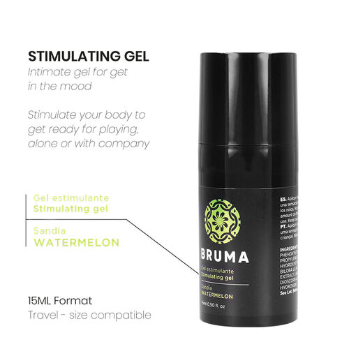 BRUMA «Stimulating Gel» Watermelon, 15ml stimulierendes Gel für intensive Erfahrungen (2)