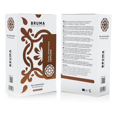 BRUMA «Stimulating Gel» Cupcake, 15ml stimulierendes Gel für intensive Erfahrungen (3)