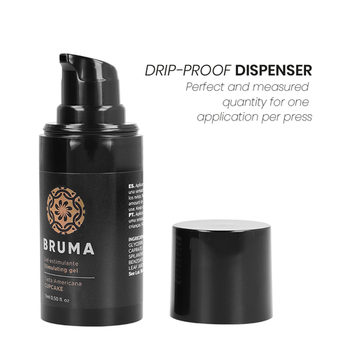 BRUMA «Stimulating Gel» Cupcake, 15ml stimulierendes Gel für intensive Erfahrungen (13)
