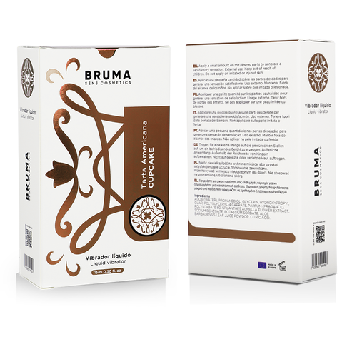BRUMA «Liquid Vibrator» Cupcake, 15ml stimulierendes Gel mit Vibrationseffekt (2)