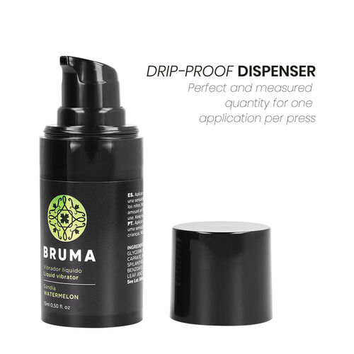 BRUMA «Liquid Vibrator» Watermelon, 15ml stimulierendes Gel mit Vibrationseffekt (1)
