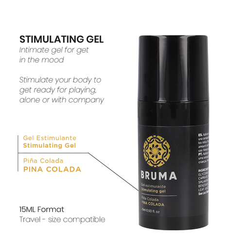 BRUMA «Stimulating Gel» Pina Colada, 15ml stimulierendes Gel für intensive Erfahrungen (14)