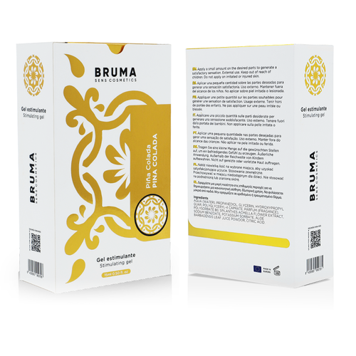 BRUMA «Stimulating Gel» Pina Colada, 15ml stimulierendes Gel für intensive Erfahrungen (5)