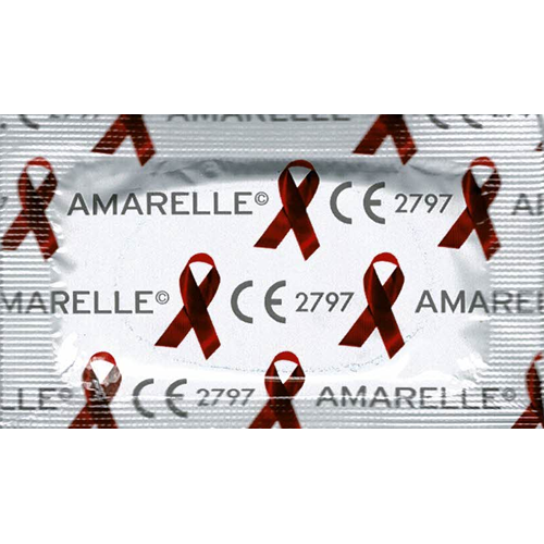Amarelle «Safety» 49mm (Red Ribbon) 100 Kondome für alle Gelegenheiten, Vorratstüte (2)