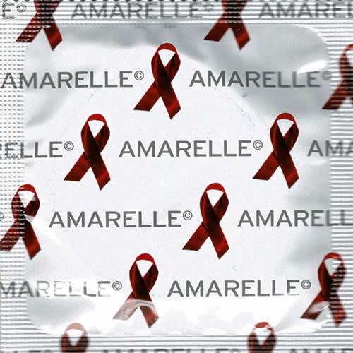 Amarelle «Safety» 64mm (Red Ribbon) 36 Kondome für alle Gelegenheiten, Vorratstüte (3)
