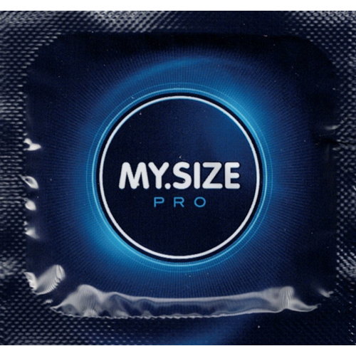 My.Size PRO «64mm» 10 hypoallergene XXL Maßkondome, VYTEX-Latex