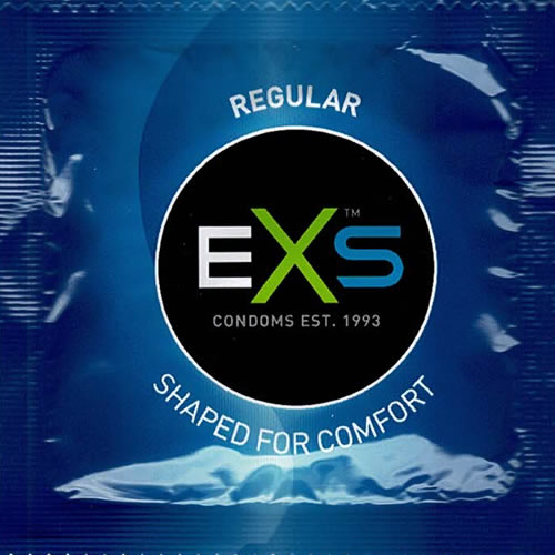 EXS Vorratspackung «Regular» Comfy Fit, 144 Kondome mit 65mm-Kopfteil