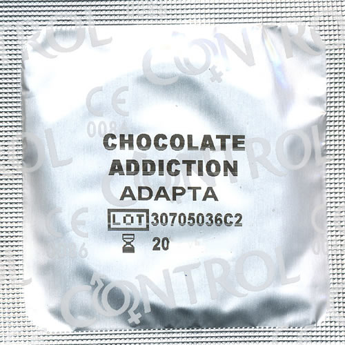 Control «Chocolate» 12 anatomical condoms with chocolate flavour