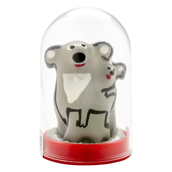 Novelty condom with figure «Koala» 1 piece, hand painted