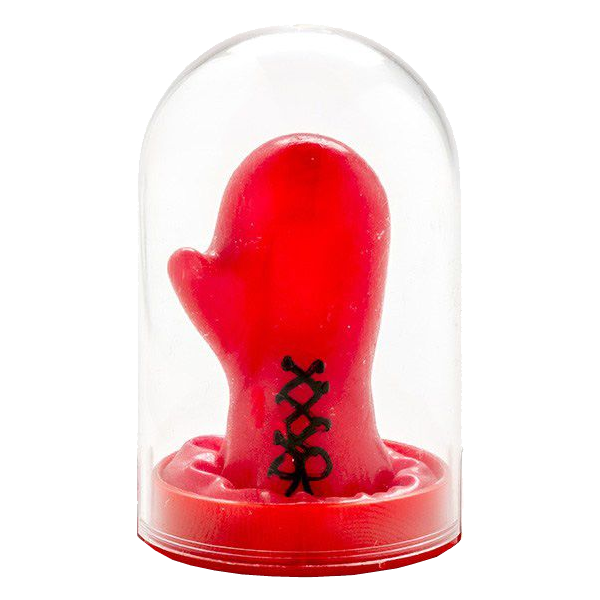 Novelty condom with figure «Boxer» 1 piece, hand painted