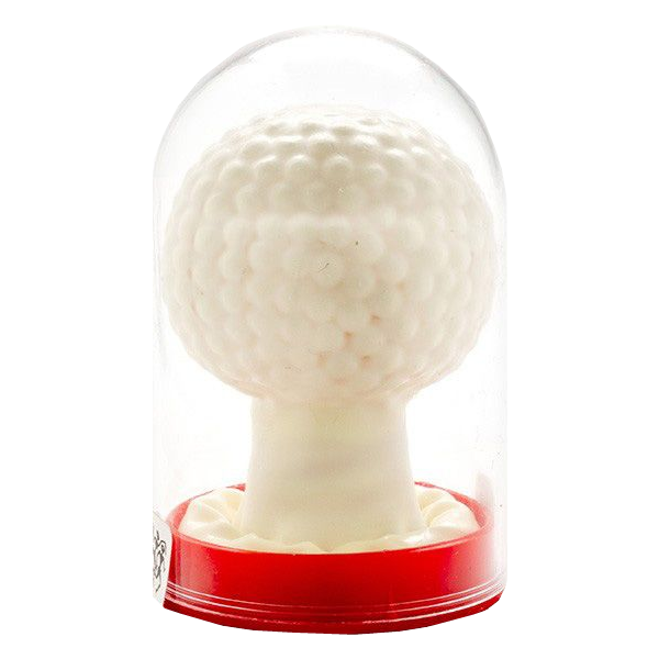 Novelty condom with figure «Golf Ball» 1 piece, hand painted