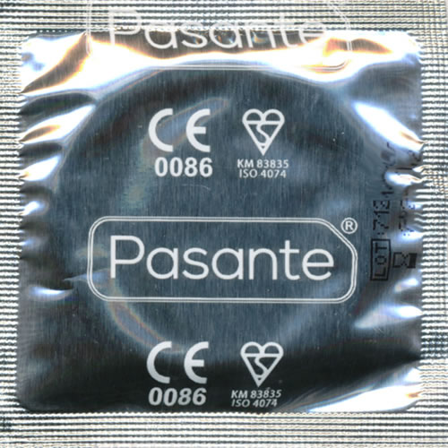 Pasante «Passion» (double pack) 2x12 ribbed condoms for the especially intense orgasm