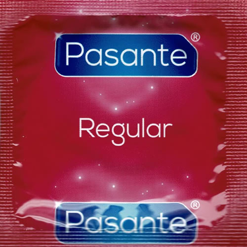 Pasante «Regular» (value pack) 5x12 anatomic condoms with especially large head