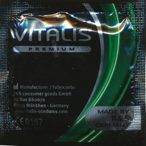 Vitalis PREMIUM «X-Large» 100 extra long condoms for the large penis, bulk pack