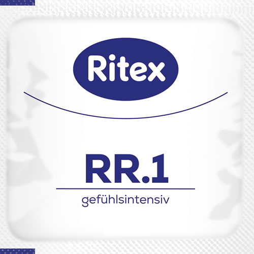 Ritex «RR.1» Gefühlsintensiv, 3 Kondome für ein 100% natürliches Gefühlserlebnis