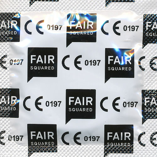 Fair Squared «Max perform» 10 erektionsverstärkende Fair-Trade-Kondome mit Potenzring