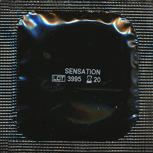 Vitalis PREMIUM «Sensation» 100 unbelievable stimulating condoms with 3-in-1 effect, bulk pack