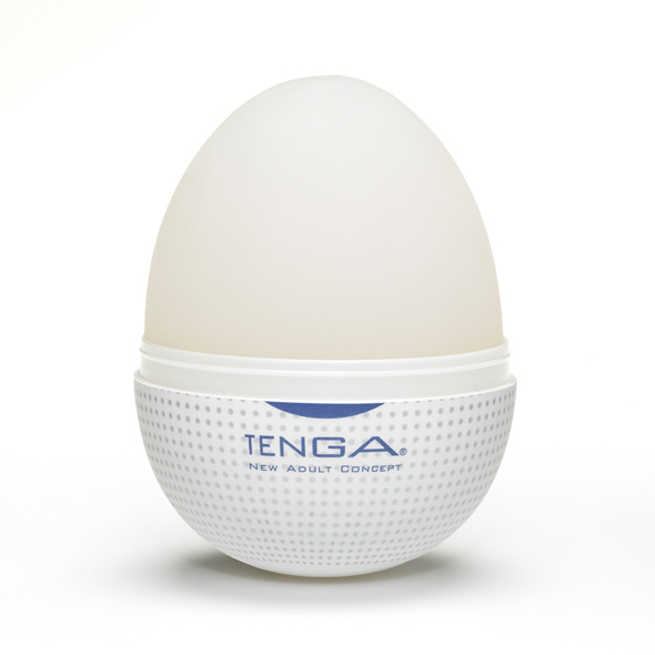 Tenga Egg «Misty» hard boiled, disposable masturbator with stimulating structure (small dots)