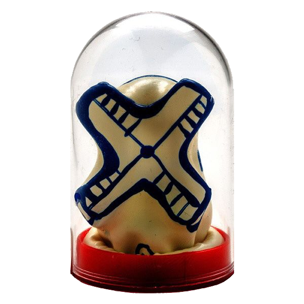 Novelty condom with figure «Dutch Windmill» 1 piece, hand painted