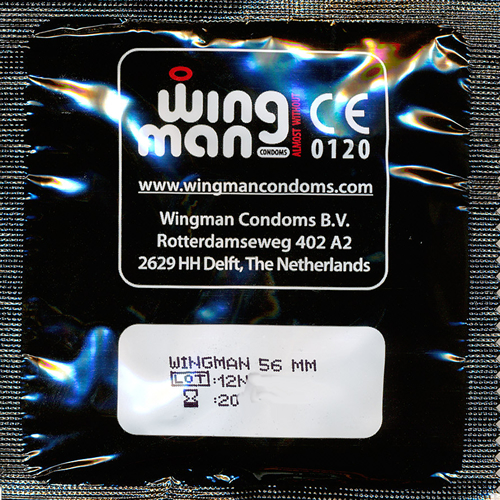 Wingman «Condoms» 8 Kondome mit Applikator zum Abrollen mit einer Hand