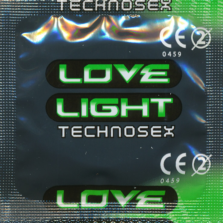 Sugant «Love Light Glow» 6x3 glowing condoms with fluorescent effect - value pack