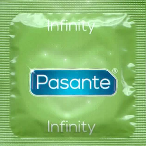 Pasante «Infinity» (Vorteilspack!) 5x12 aktverlängernde Spezial-Kondome für optimale Befriedigung