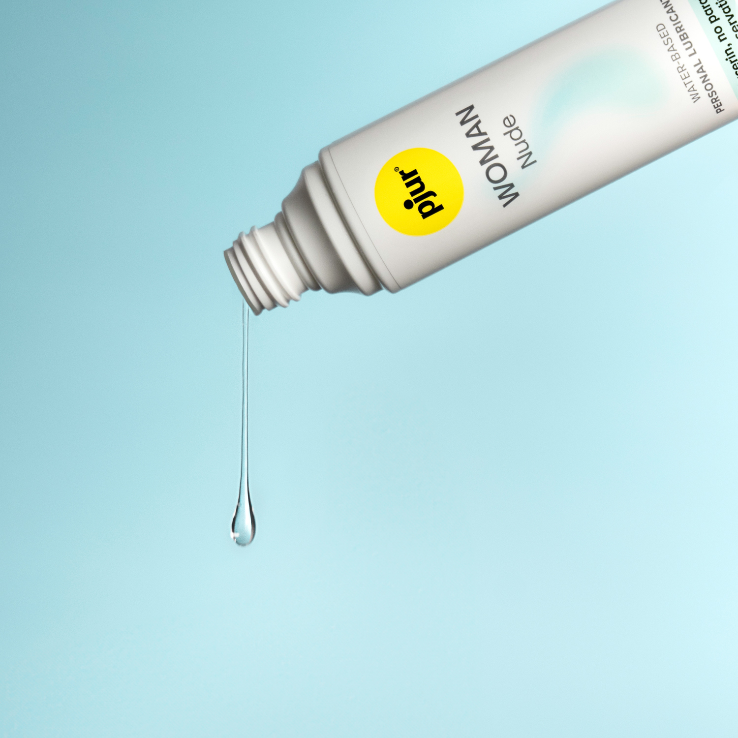 pjur® WOMAN «Nude» 100 ml Gleitgel auf Wasserbasis, ohne Glycerin, Parabene und Konservierungsstoffe, hypoallergen (1)