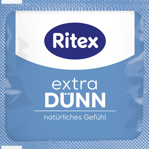 Ritex «Extra dünn» Natürliches Gefühl (Natural Sensation), 8 especially thin condoms with agreable scent