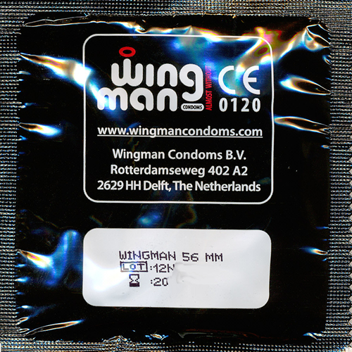 Wingman «Condoms» 3 Kondome mit Applikator zum Abrollen mit einer Hand