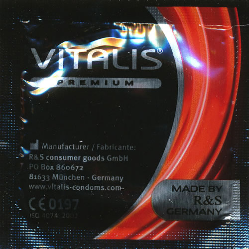 Vitalis PREMIUM «Color & Flavour» 12x3 bunte aromatische Kondome für aufregenden Oralverkehr, Sparpack