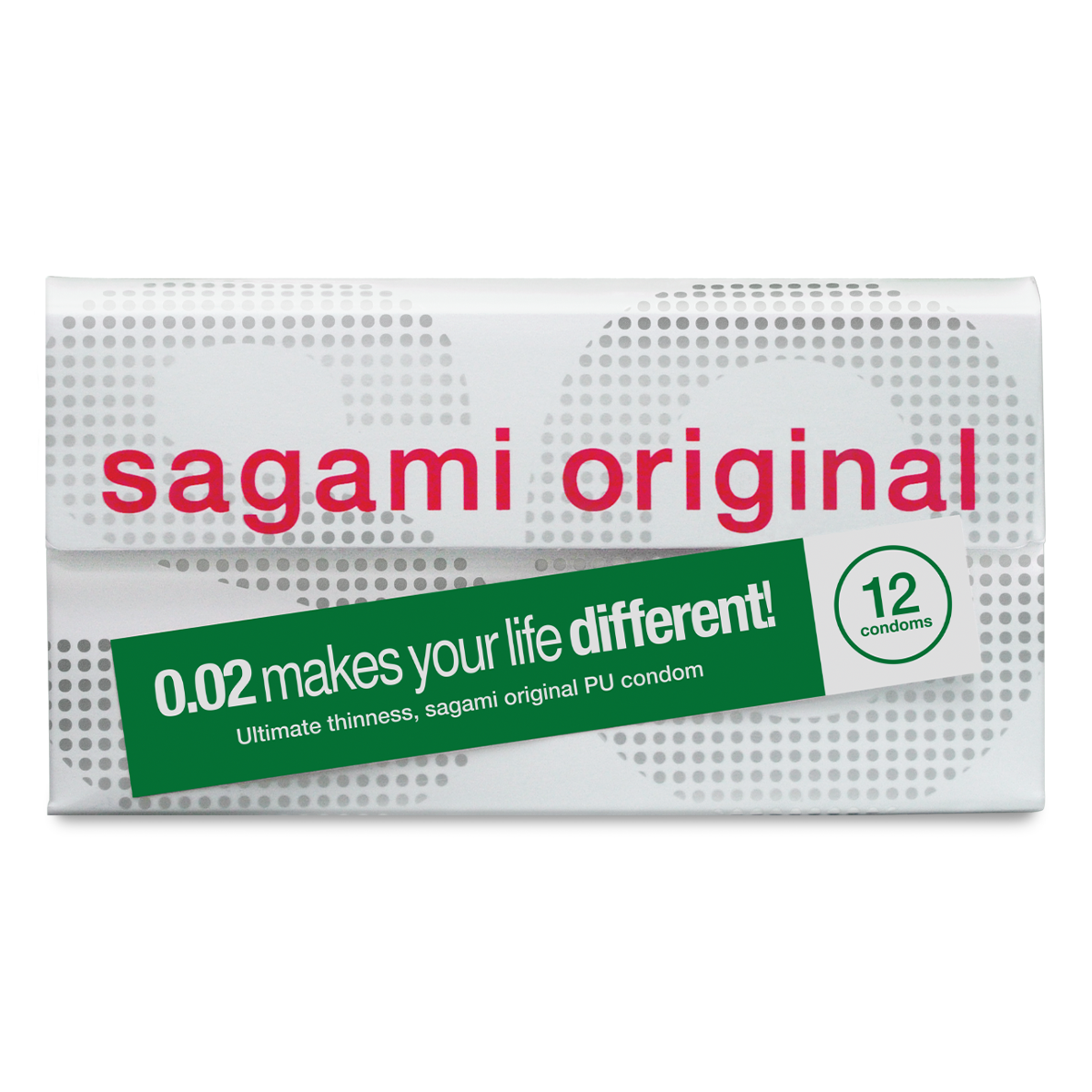 Sagami «Original 0.02» latexfrei, 12 ultradünne Kondome für Latex-Allergiker (15)