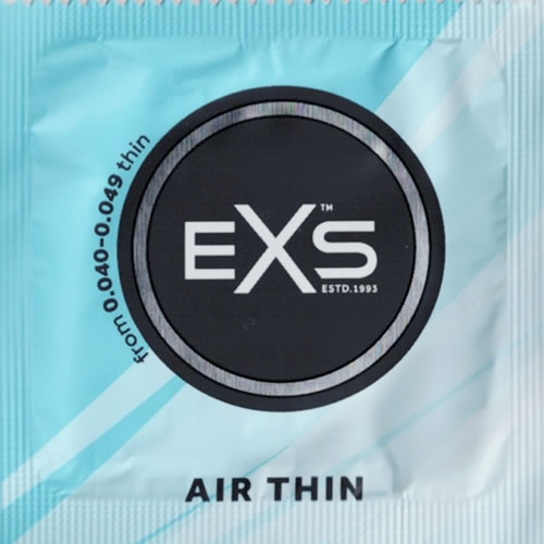EXS Vorratspackung «Air Thin» 144 extradünne Kondome für ein Gefühl wie ohne Kondom