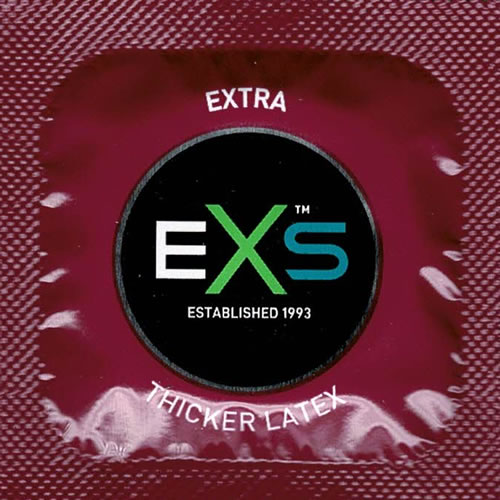 EXS «Extra Thick» 12 strong condoms for your safety plus