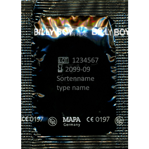 Billy Boy «Aroma» 3 fruity condoms for tasty oral sex