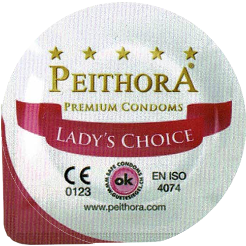Peithora «Lady's Choice» 12 besonders prickelnde Kondome mit großen Orgasmus-Noppen