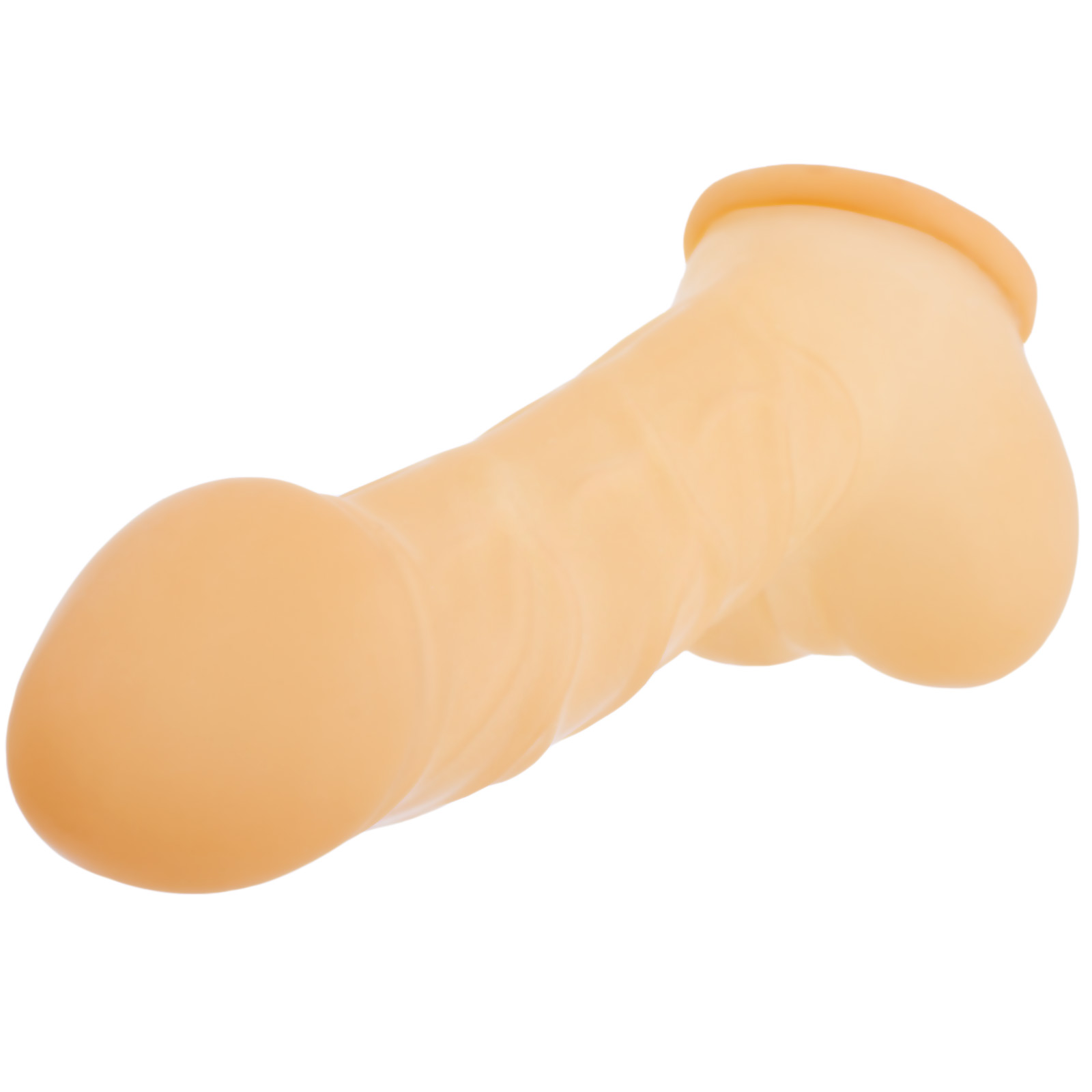 Toylie Latex-Penishülle «CARLOS» semi-transparent, mit starker Äderung und Hodensack