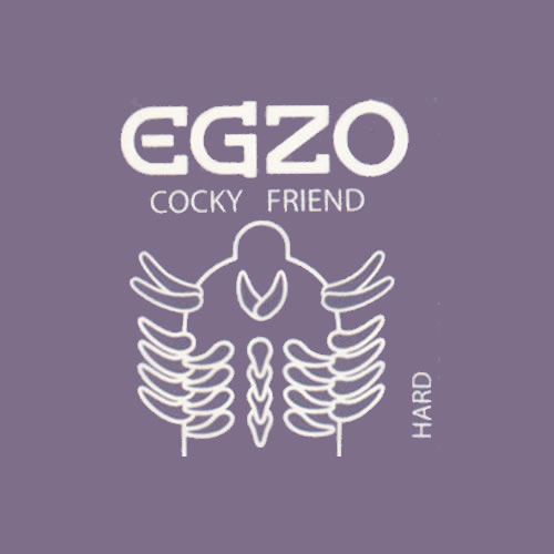 EGZO CF-6 (hard) «Ugly Coyote» 1 special condom with extremely stimulating spikes