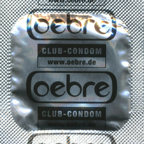 Oebre CLUB-Condom «Silver», 100 Kondome zum Dauer-Superpreis