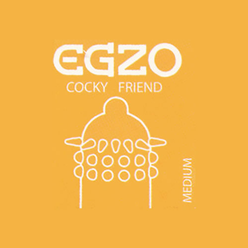 EGZO CF-8 (medium) «Lucky Dude» 1 special condom with extremely stimulating spikes